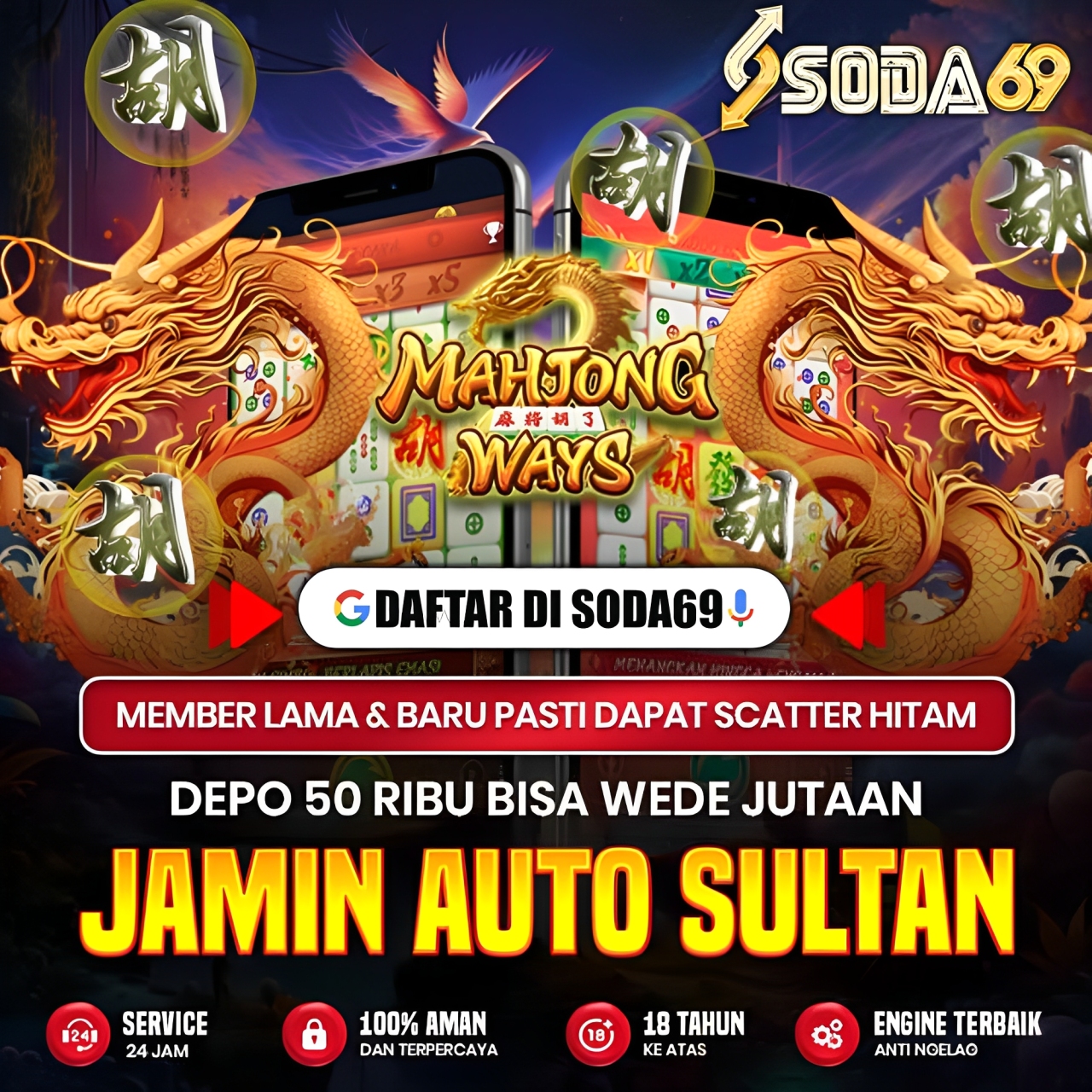 Main Game Tanpa Download di SODA69